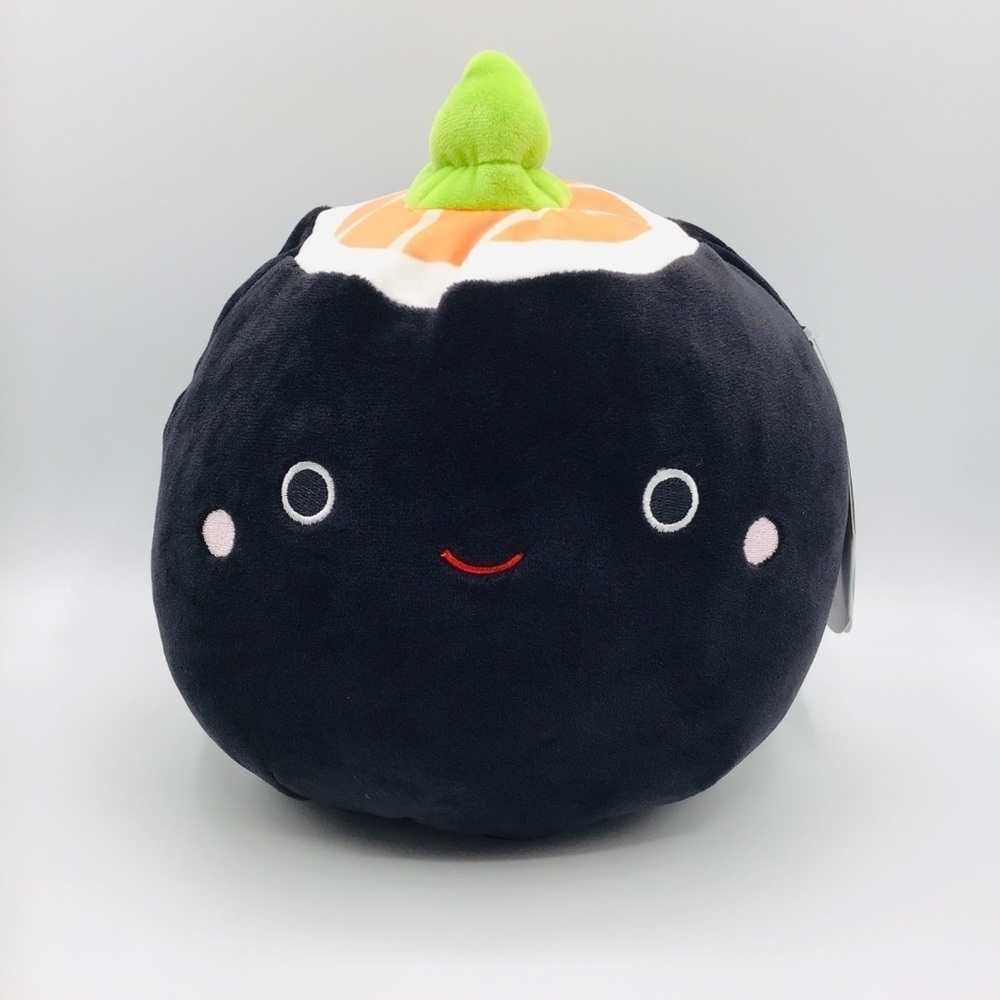 Squishmallows Shozo The Sushi 10” Plush Series 34 Food Squad Salmon NEW